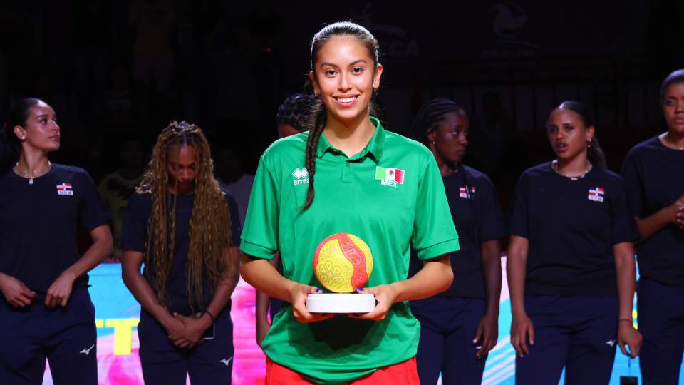 ARGENTINA UNG ES LA MEJOR ACOMODADORA DEL PANAMERICANO SENIOR FEMENIL DE VOLIBOL 